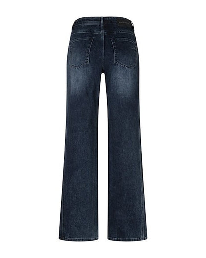 Claudette Insert Jeans - Blue Black