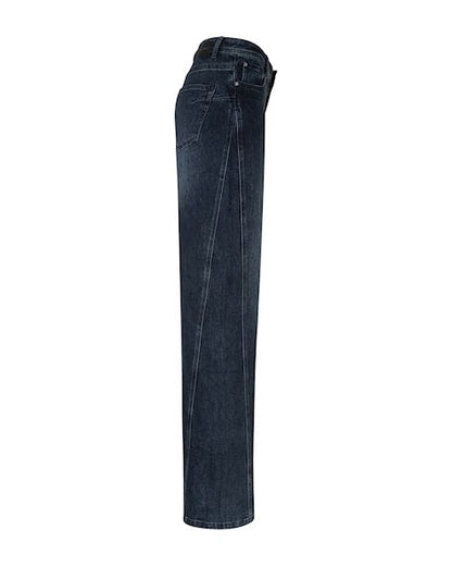 Claudette Insert Jeans - Blue Black