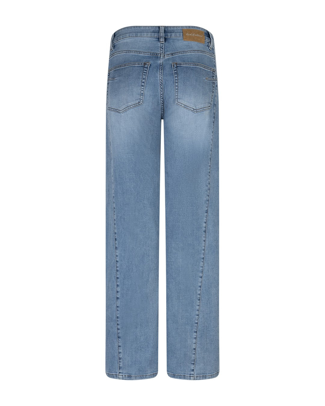 Claudette Slanted Seam Jeans - Light Blue