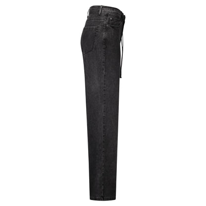 Claudette Jeans With Belt - Black