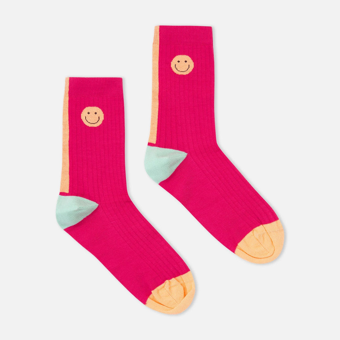 Cobi Smiley Sock - Pink