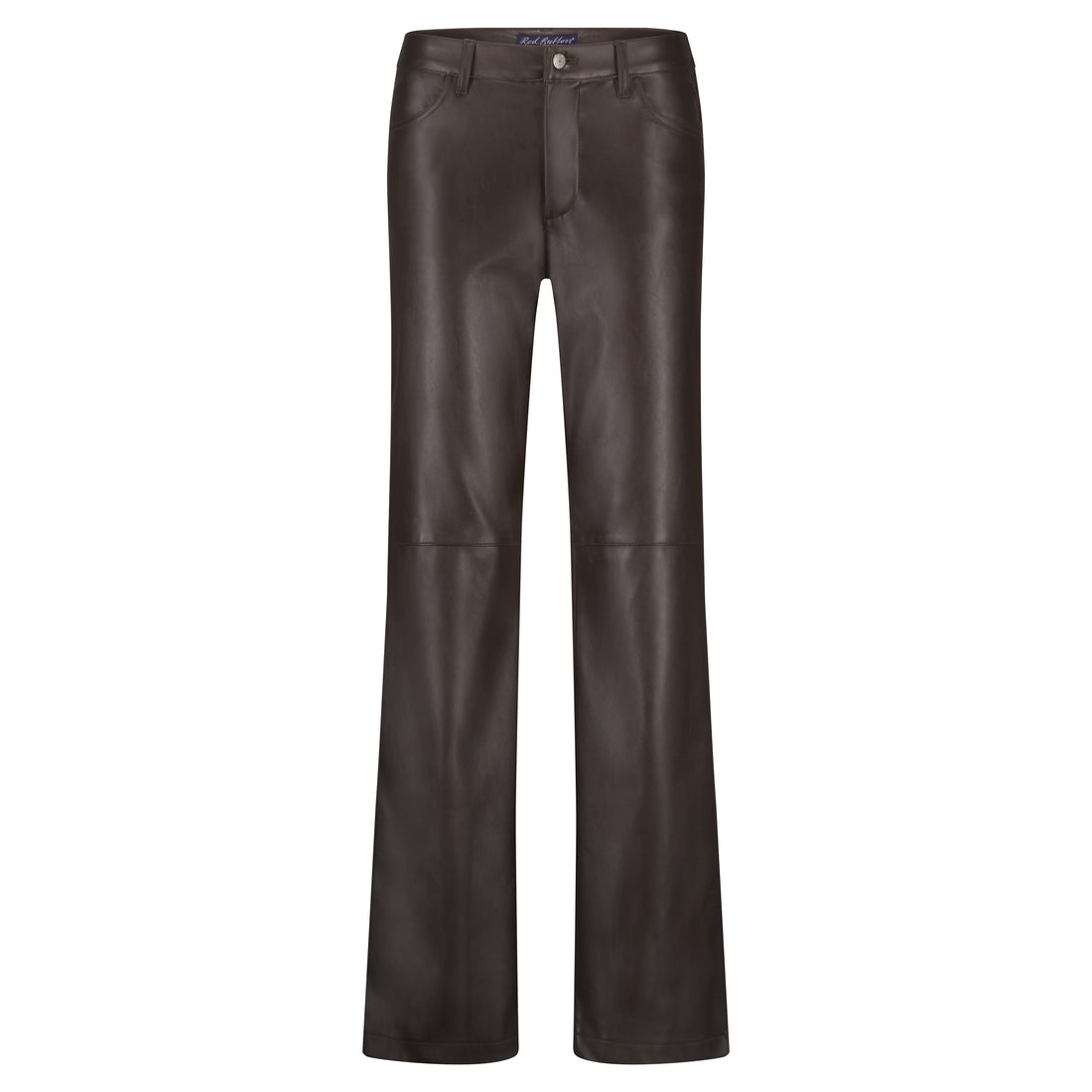 Colette Faux Leather Trousers - Brown