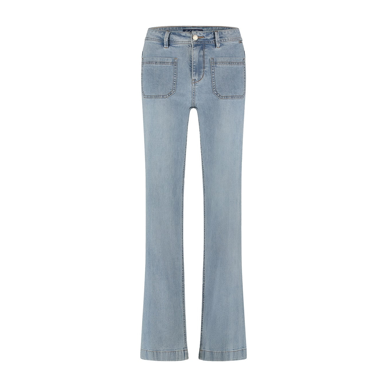 Colette Front Patch Pockets - Bleach