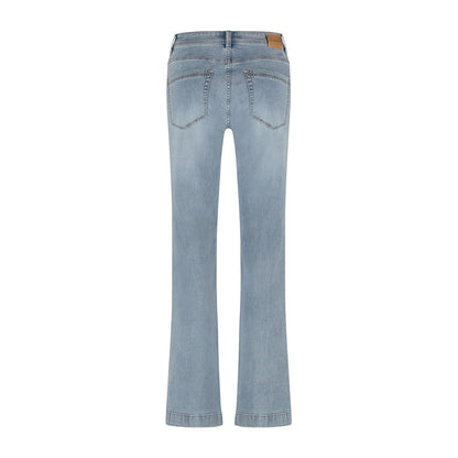 Colette Front Patch Pockets - Bleach