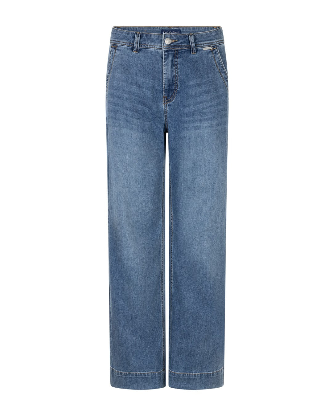Colette Slanted Pockets Jeans - Stone Used