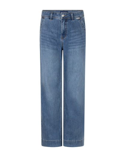 Colette Slanted Pockets Jeans - Stone Used