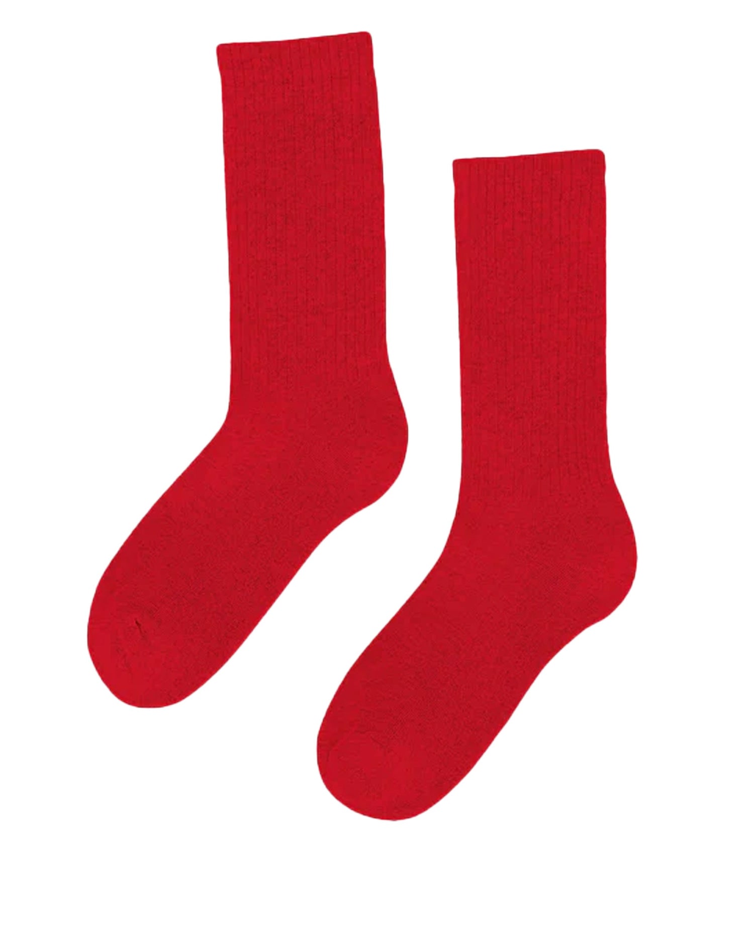 Organic Active Sock - Scarlet Red