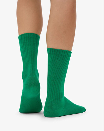 Organic Active Sock - Kelly Green