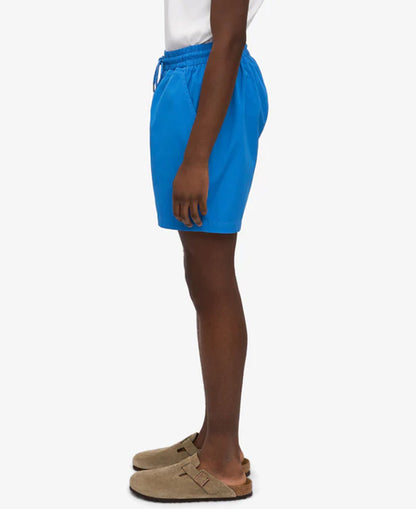 Organic Twill Shorts - Pacific Blue