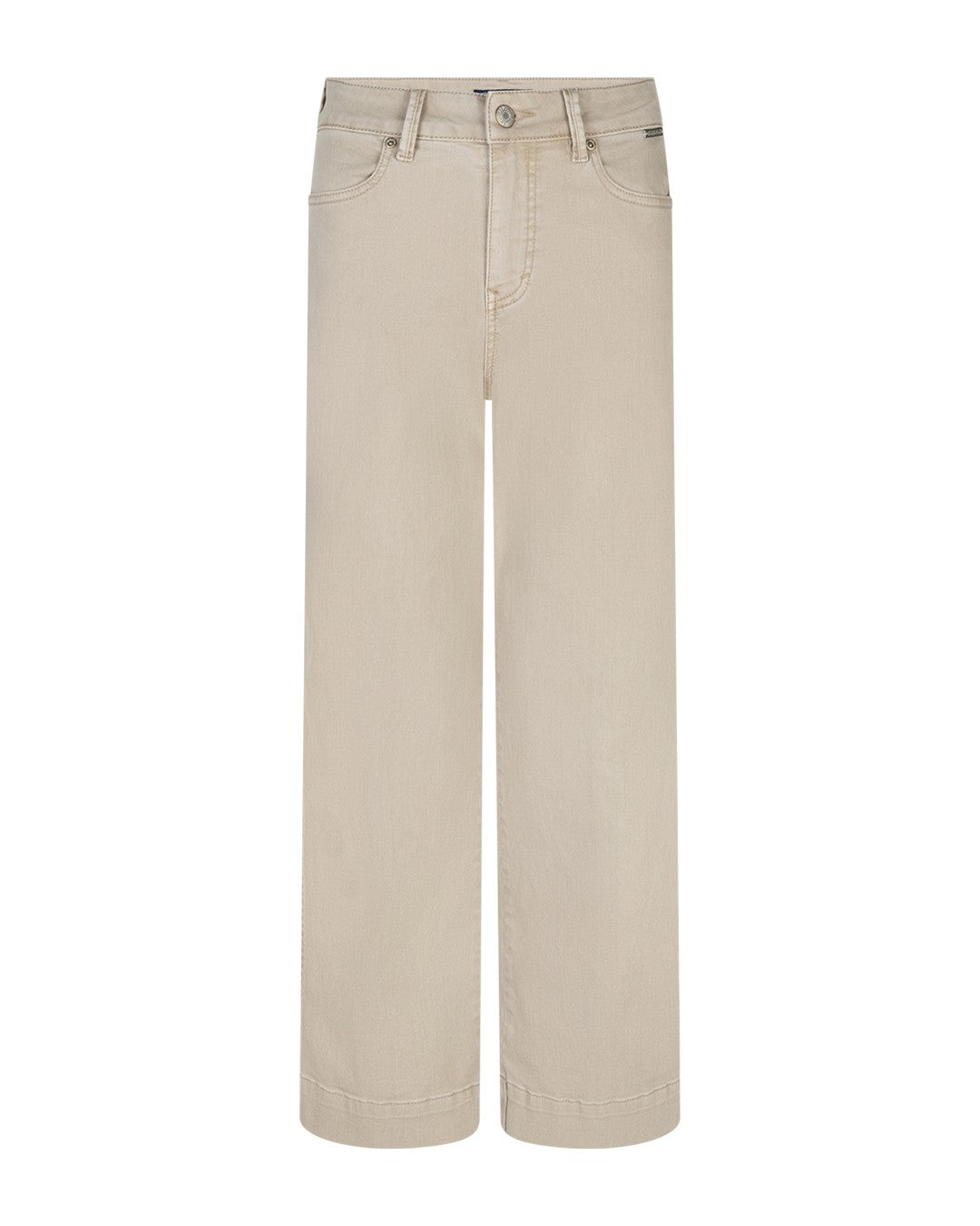 Conny Fancy Stitching Trousers - Pebble