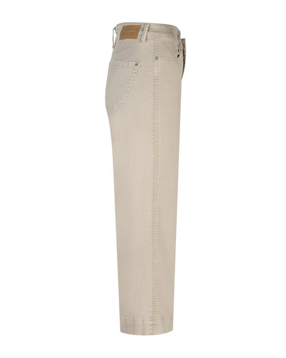Conny Fancy Stitching Trousers - Pebble