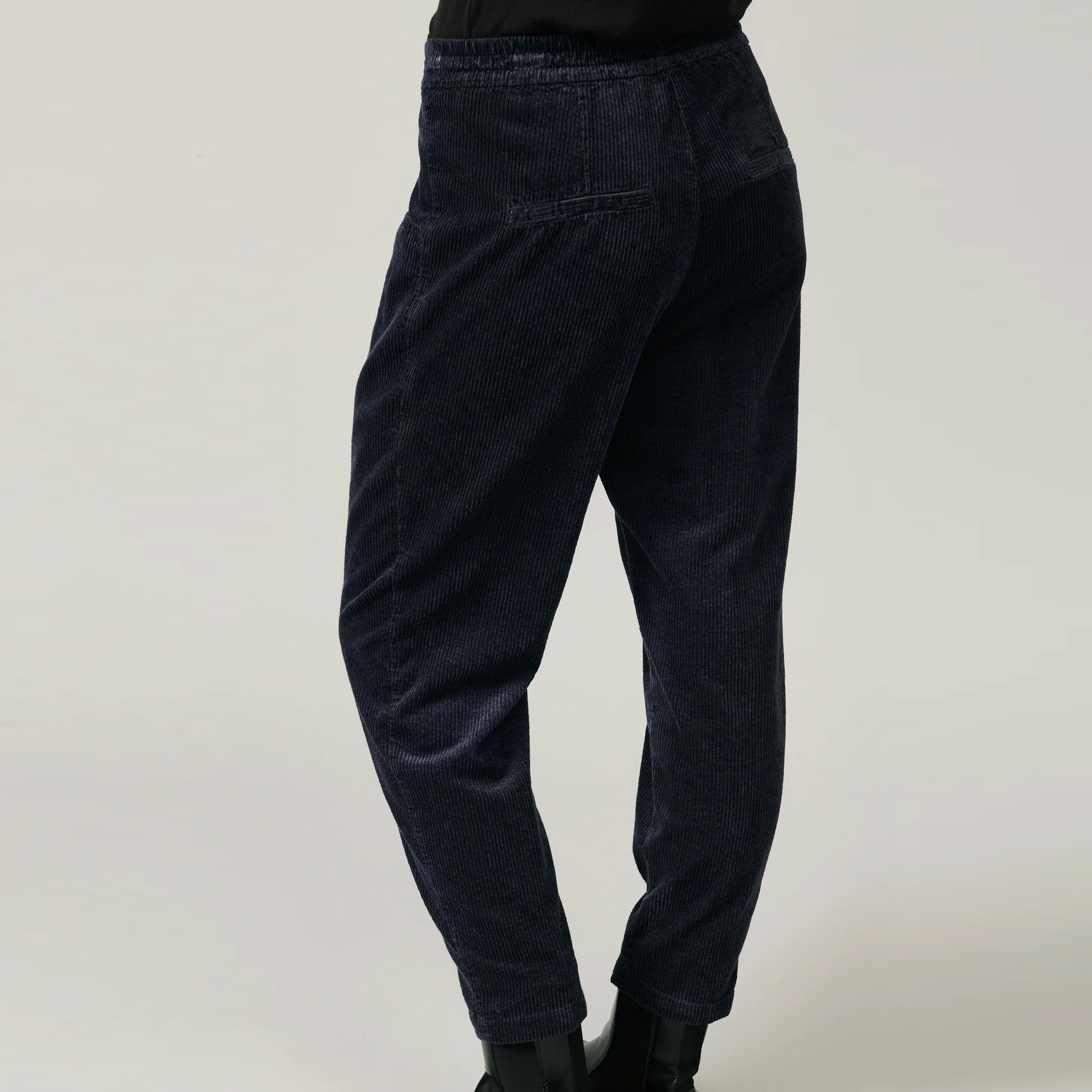 Cord Pocket Trouser - Navy Blue
