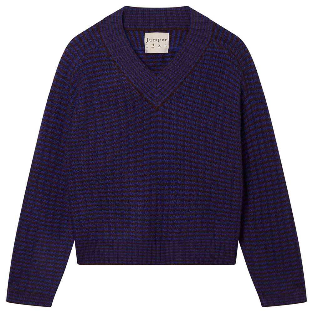 Crop Rick Rack Vee - Hickory Dark Violet