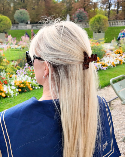 Dachshund Hair Claw - Brown