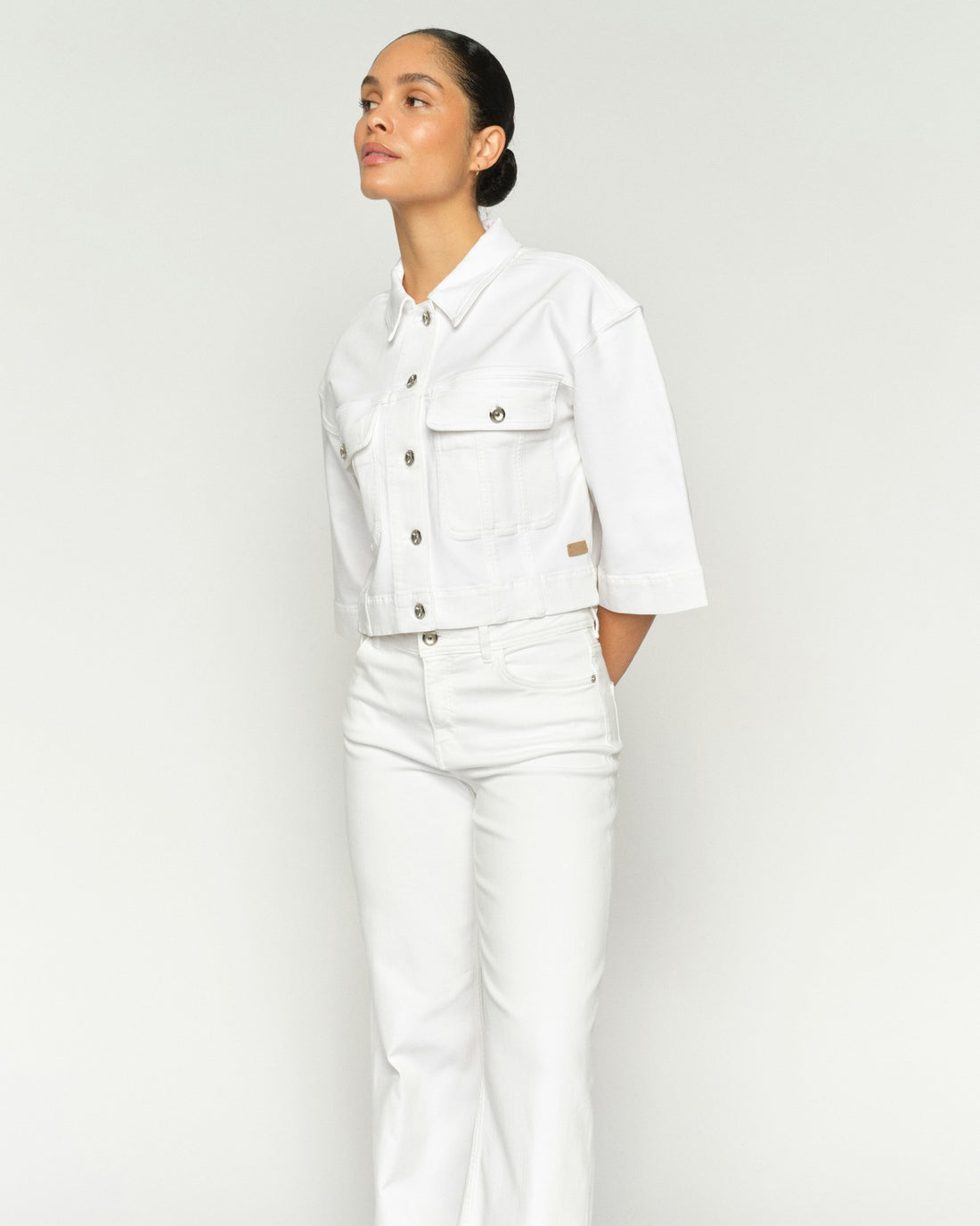 Dara Deluxe Jeans - Bright White