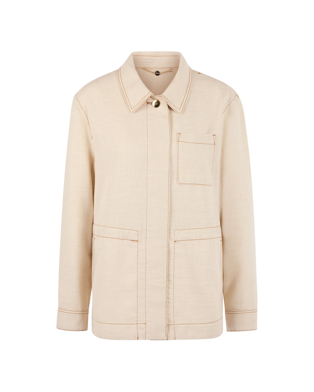 Denim Jacket - Ivory