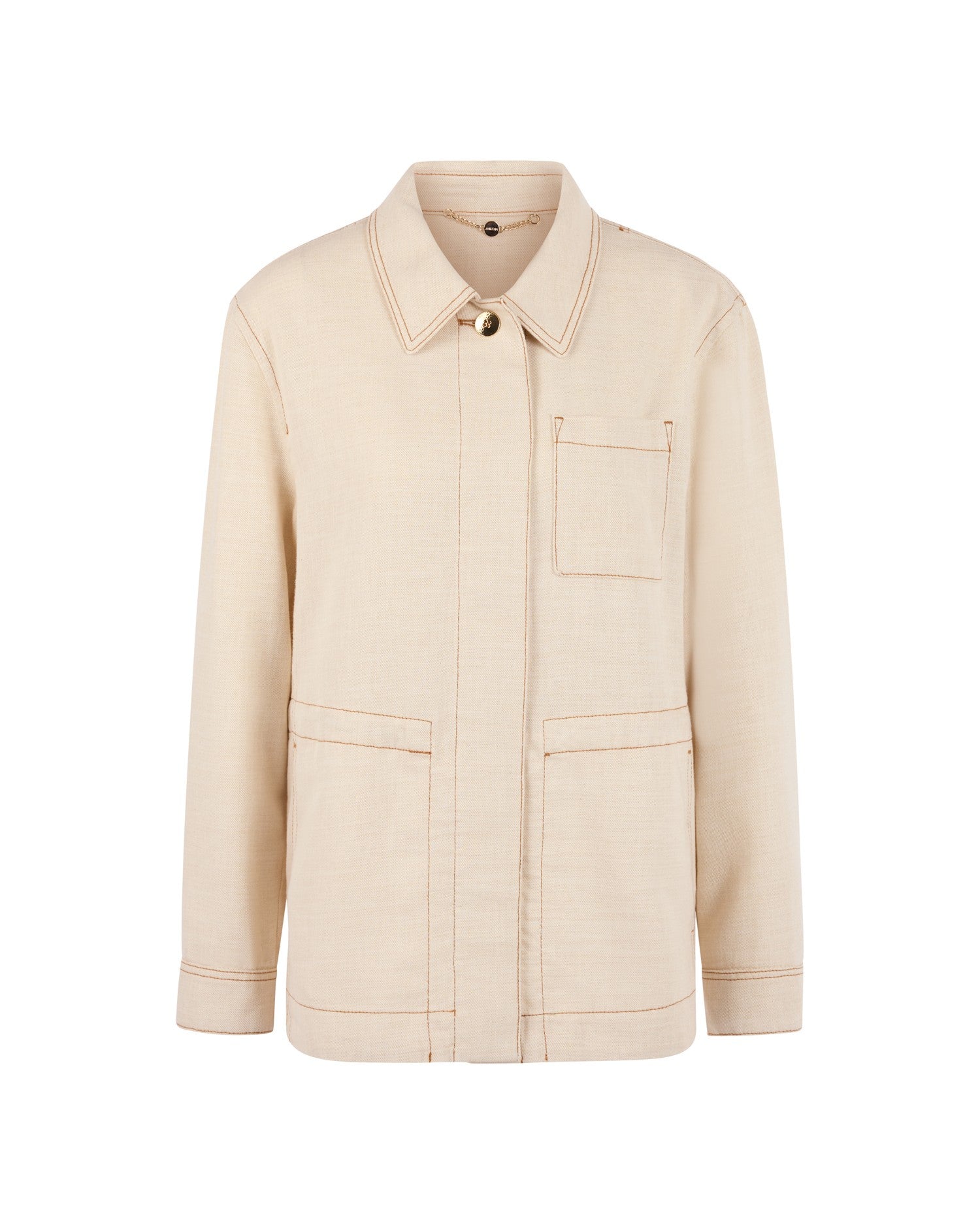 Denim Jacket - Ivory