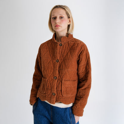 Dillis Quilted Jacket - Cinnamon