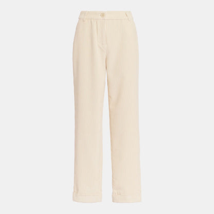 Gardenia Corduroy Pants - Off White