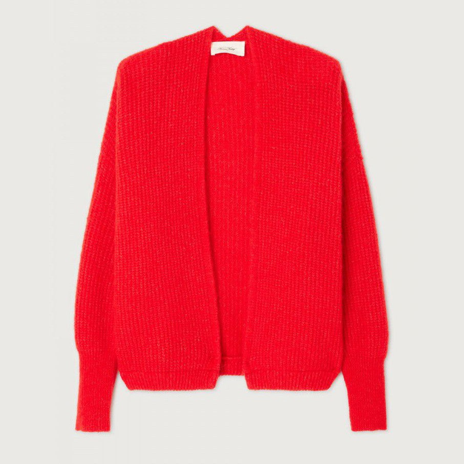 East Open Cardigan - Piment Chine