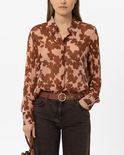 Floral Print Blouse - Multi