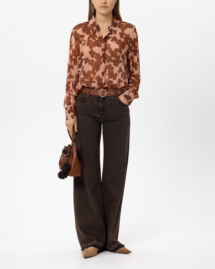 Floral Print Blouse - Multi