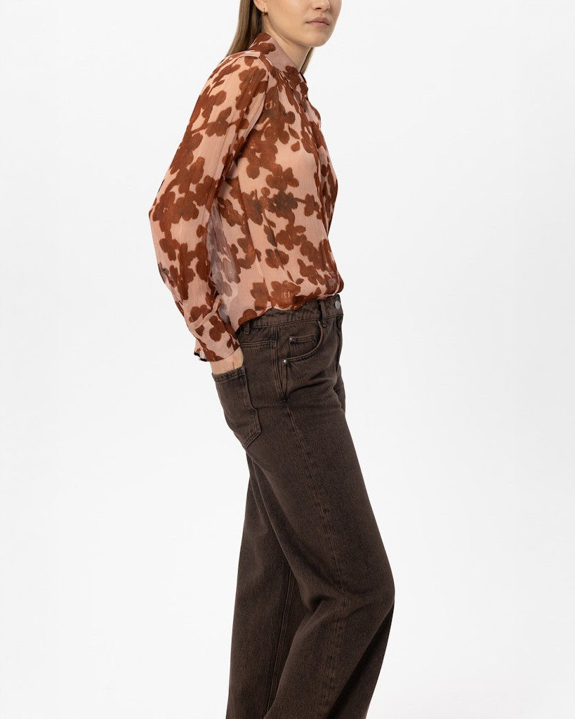 Floral Print Blouse - Multi
