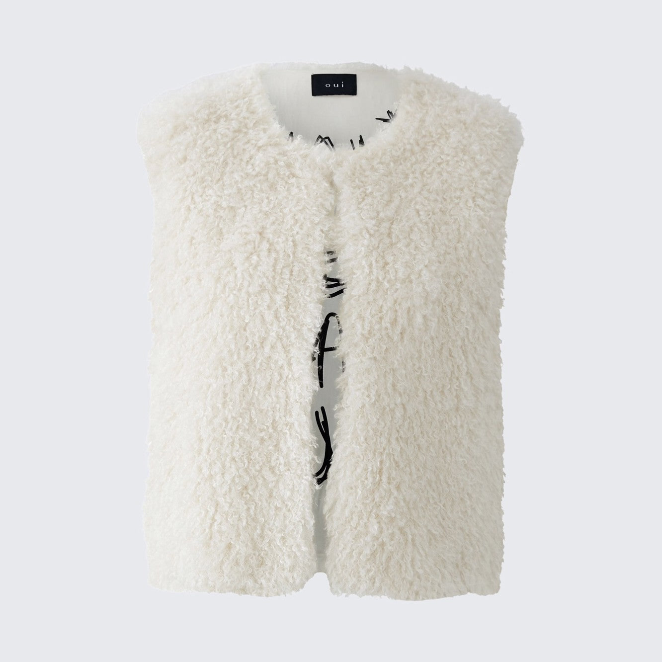 Fluffy Gilet - Off White