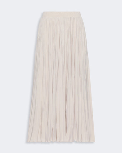 Foggia Pleated Skirt - Ivory