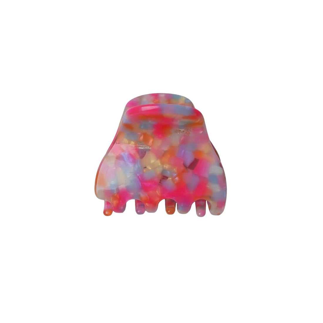 Fran Medium Hair Claw - Pink Multi