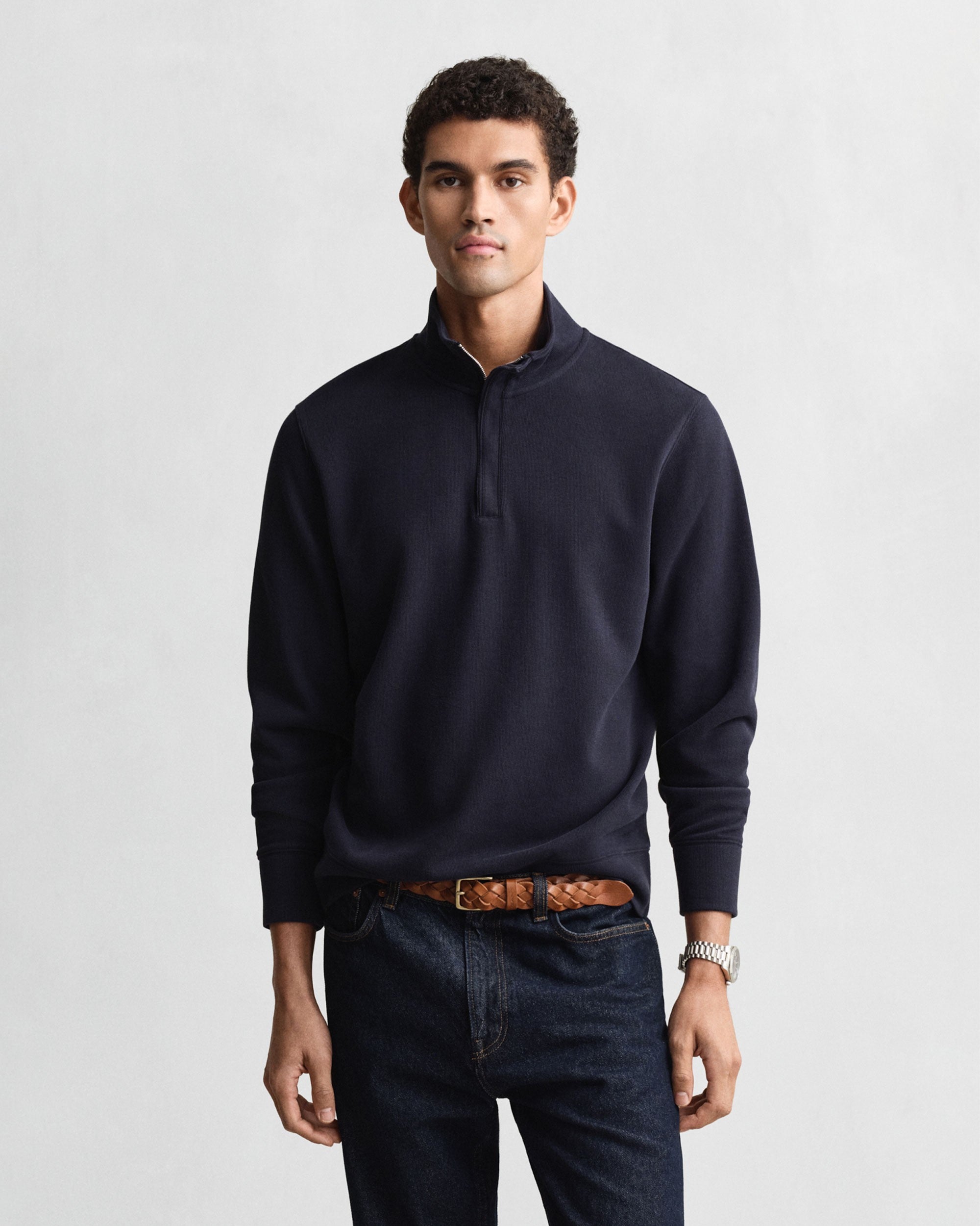 Light Sacker Half Zip - Evening Blue
