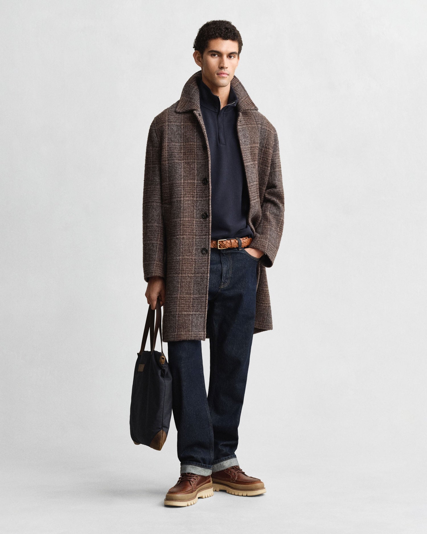 Light Sacker Half Zip - Evening Blue