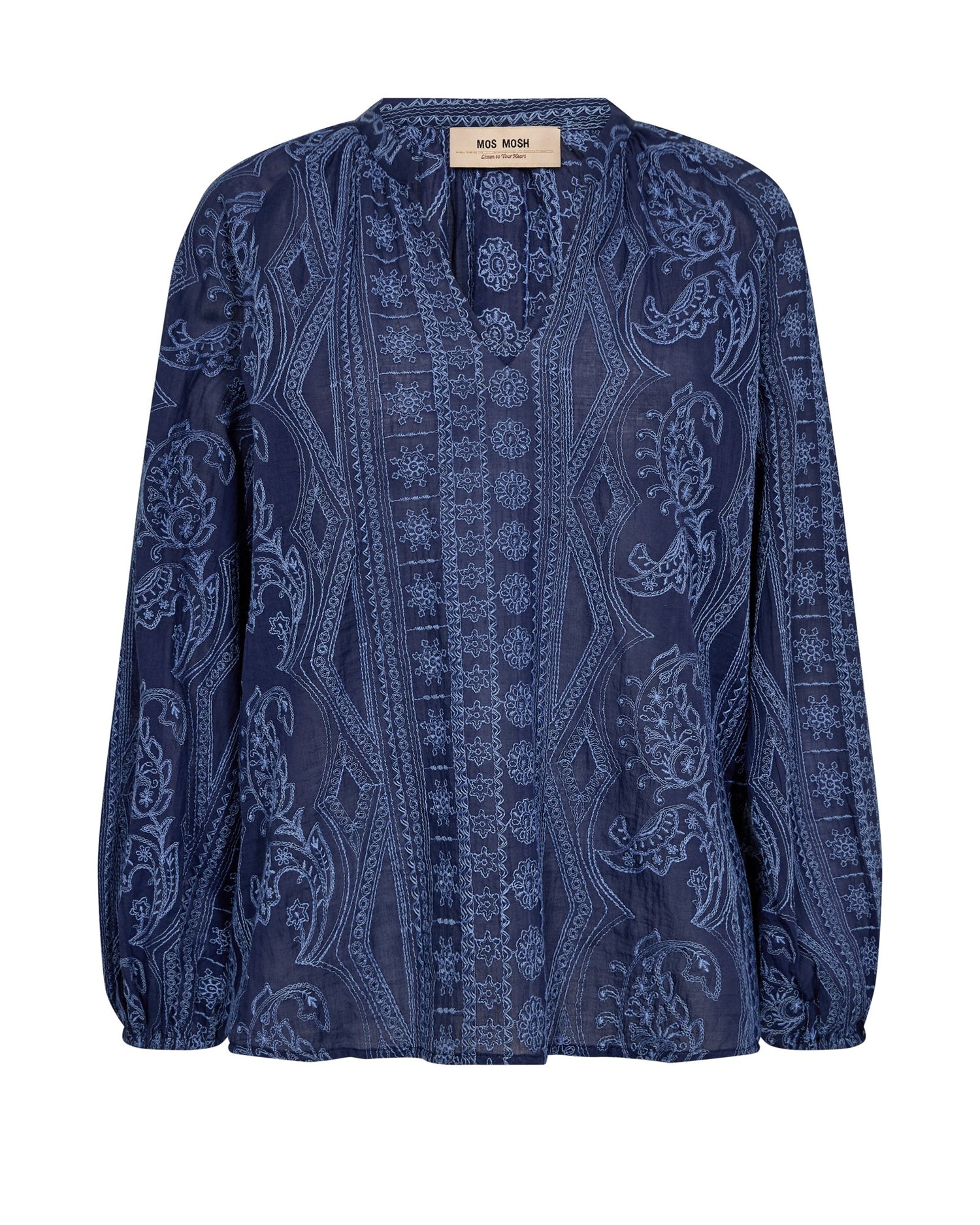 Gata Allo Blouse - Crown Blue