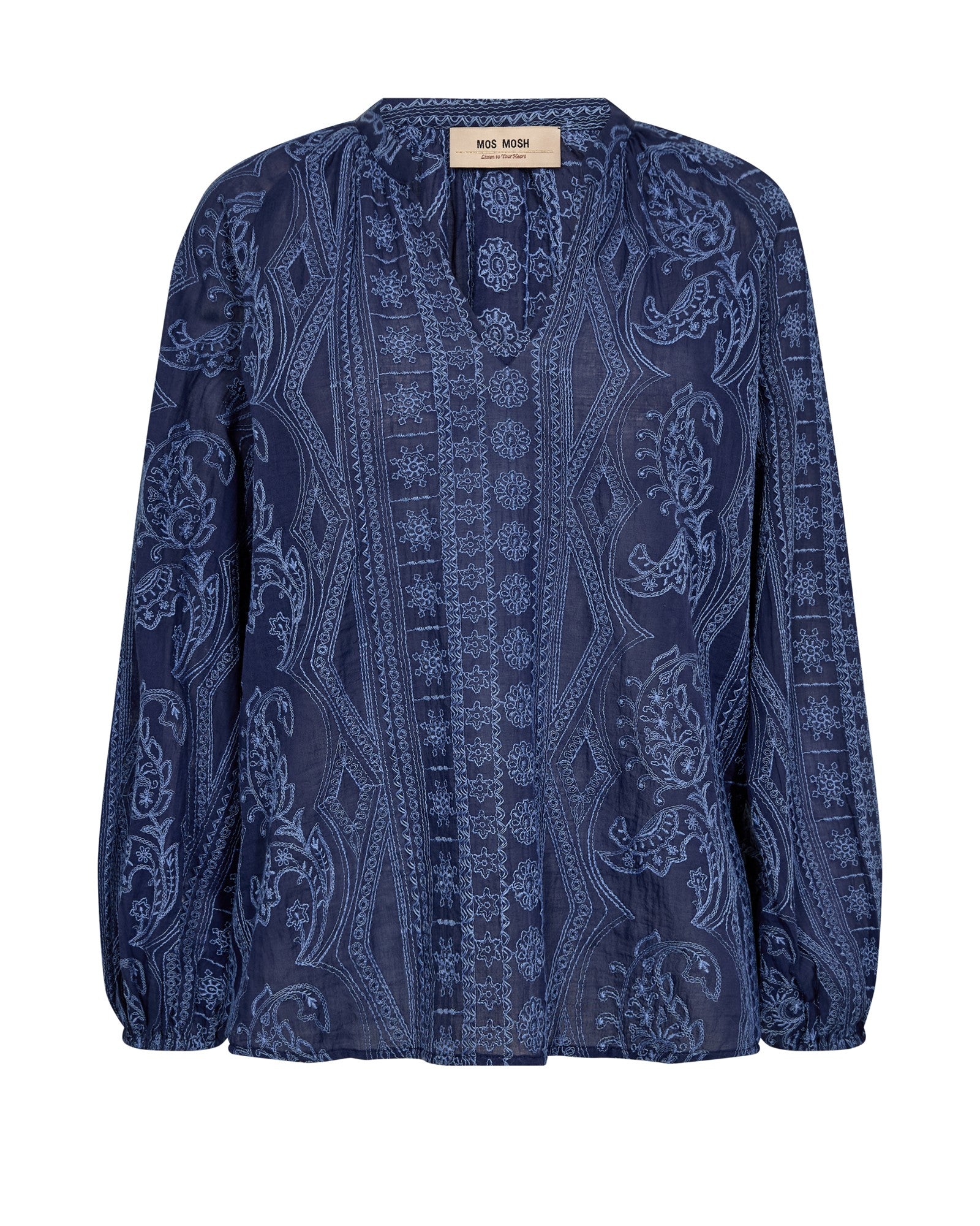 Gata Allo Blouse - Crown Blue