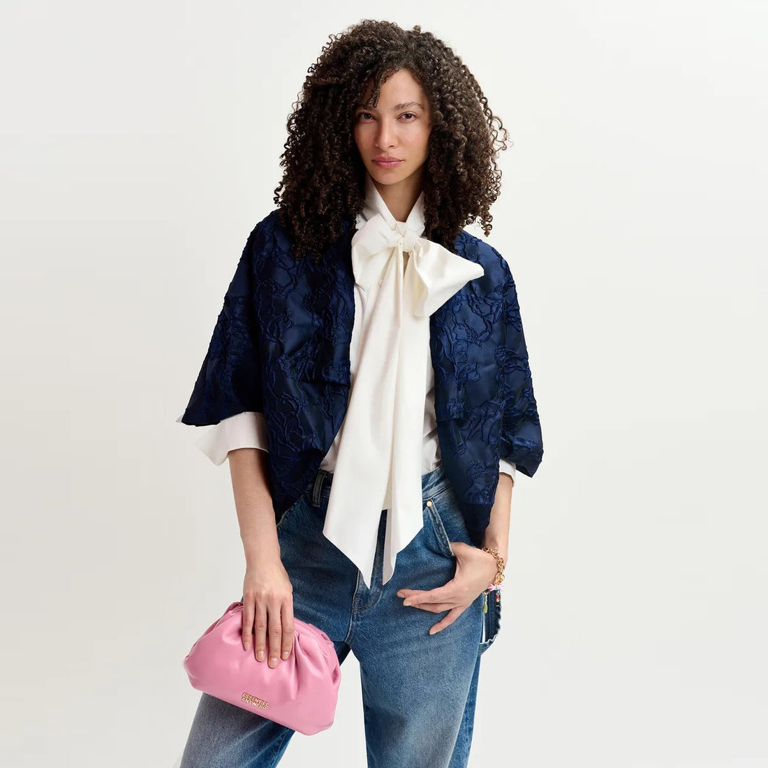 Genuine Jacquard Jacket - Evening Blue