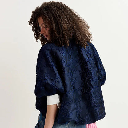 Genuine Jacquard Jacket - Evening Blue