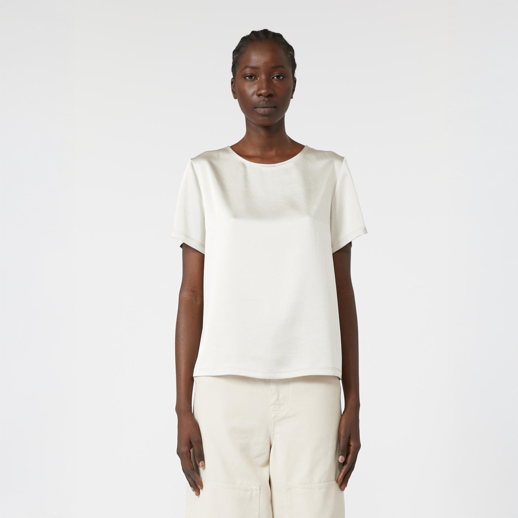 Gilbert Short Sleeve Tee - Ivory