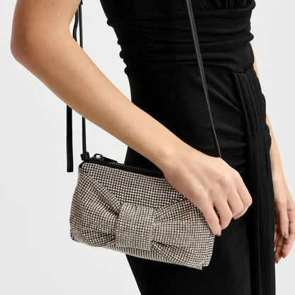 Gillo Rhinestones Bag - Black