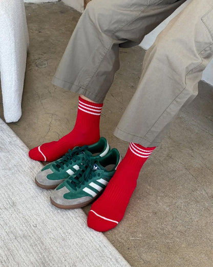 Girlfriend Socks - Scarlet