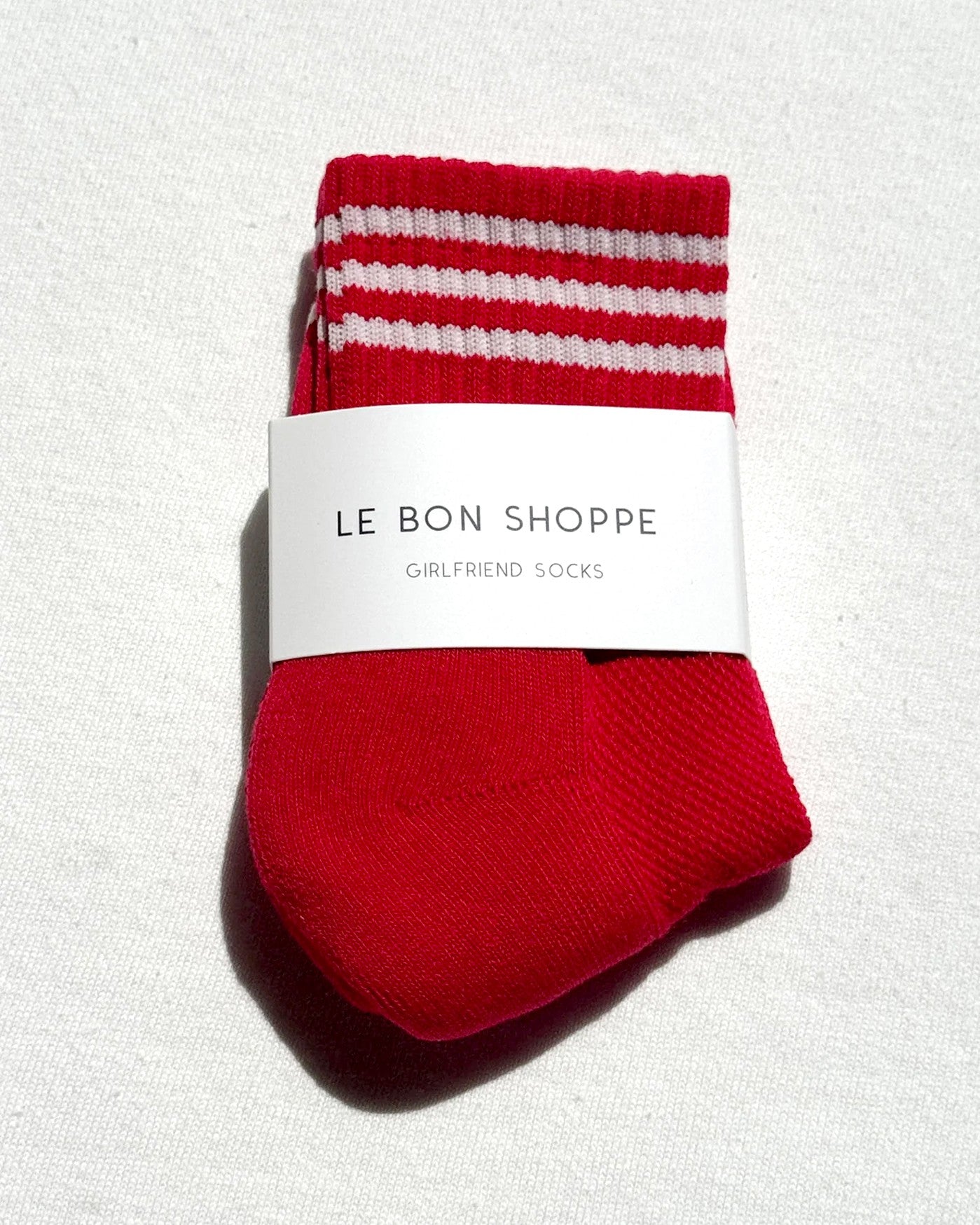 Girlfriend Socks - Scarlet