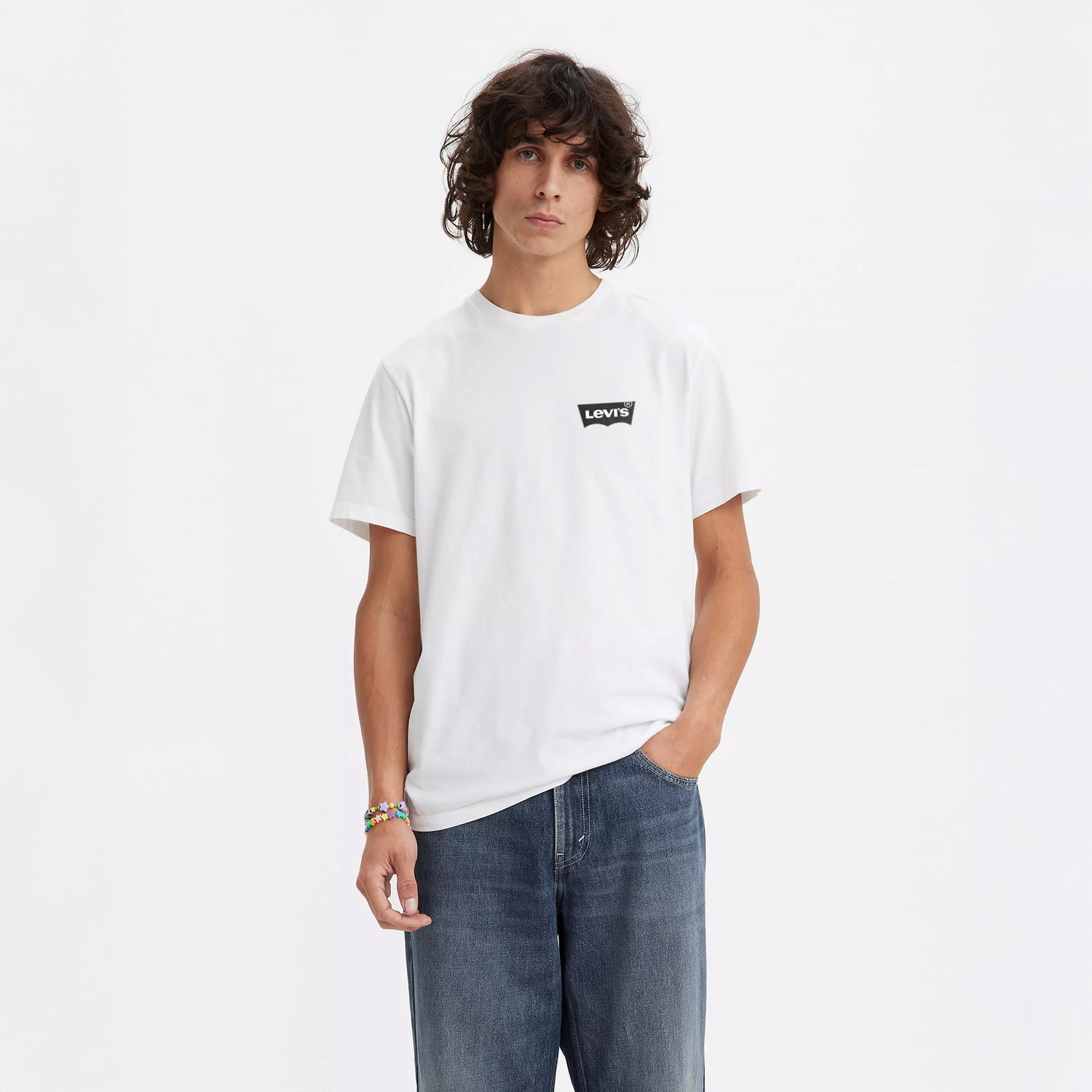 Graphic Crewneck Tee - Colour Bw White +