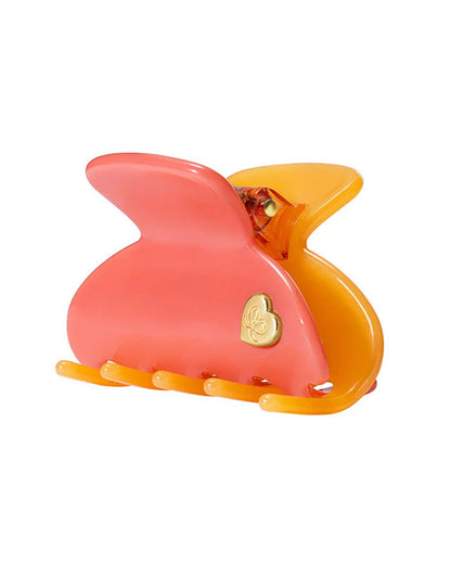 Hair Claw Medium - Coral Sunset