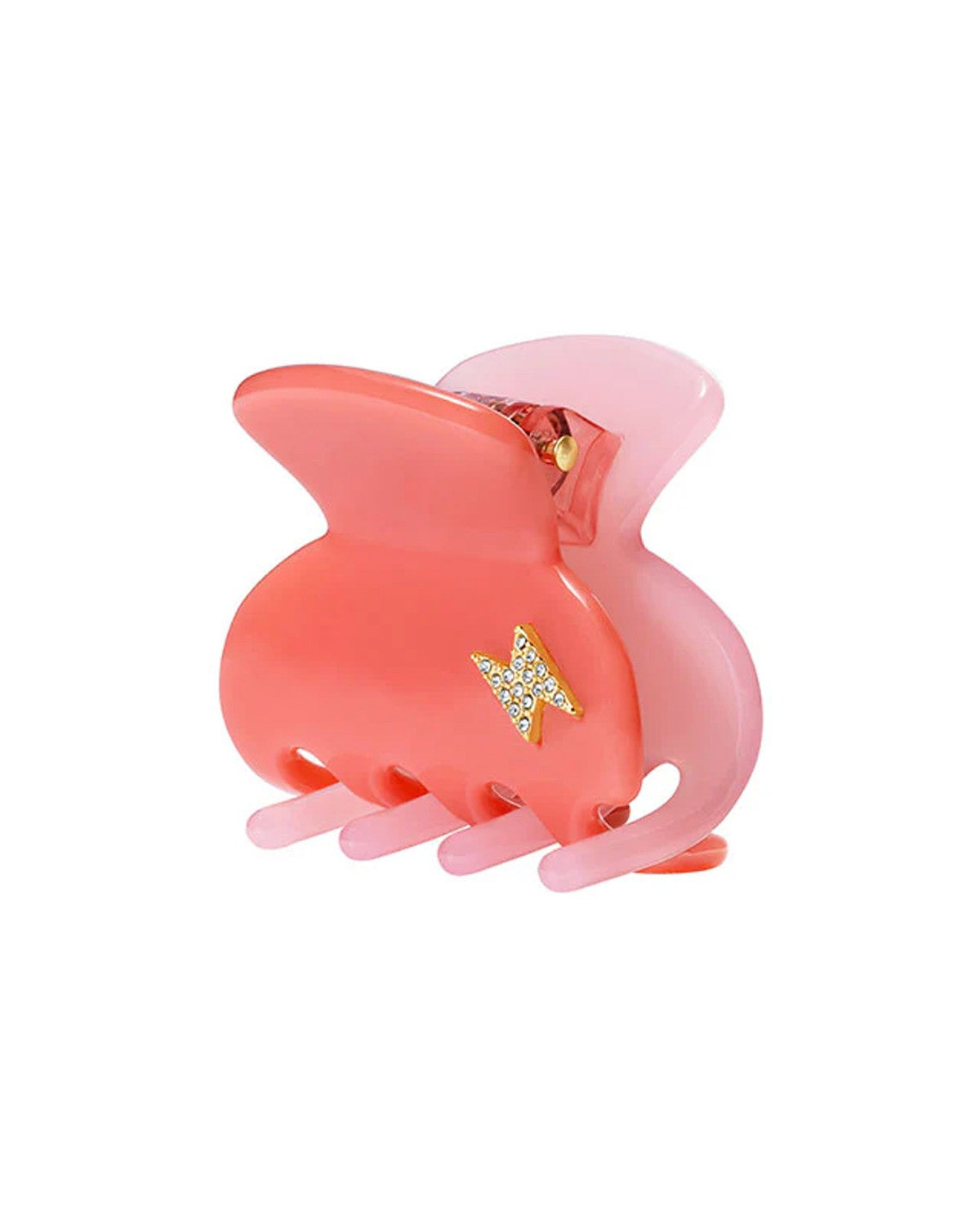 Hair Claw Small - Coral Blush