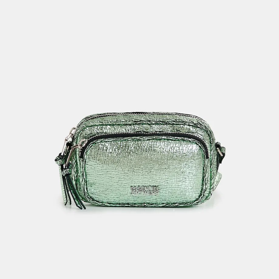 Hamen Faux Leather Bag - Neptune Green