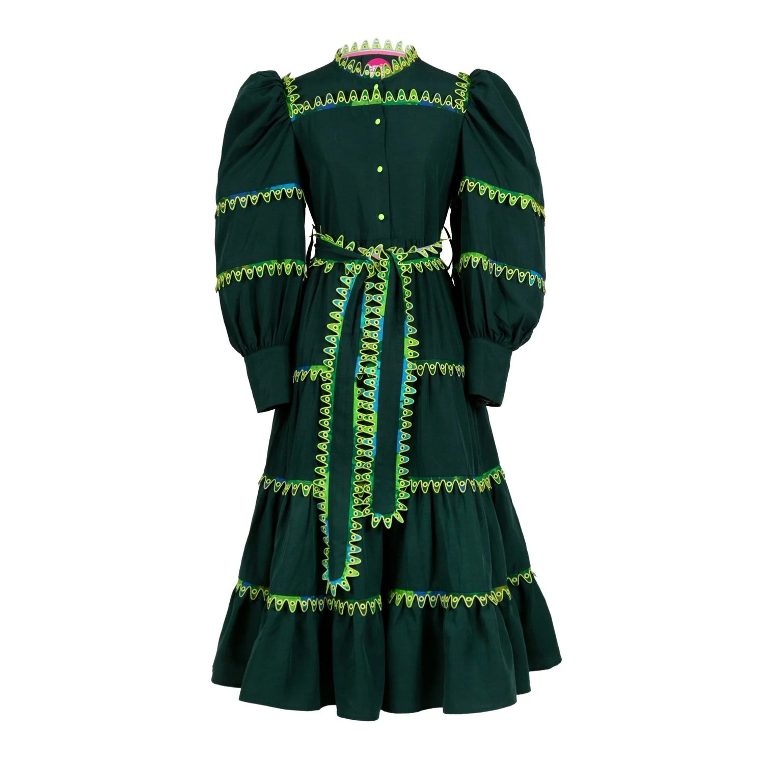 Hasu Dress - Green