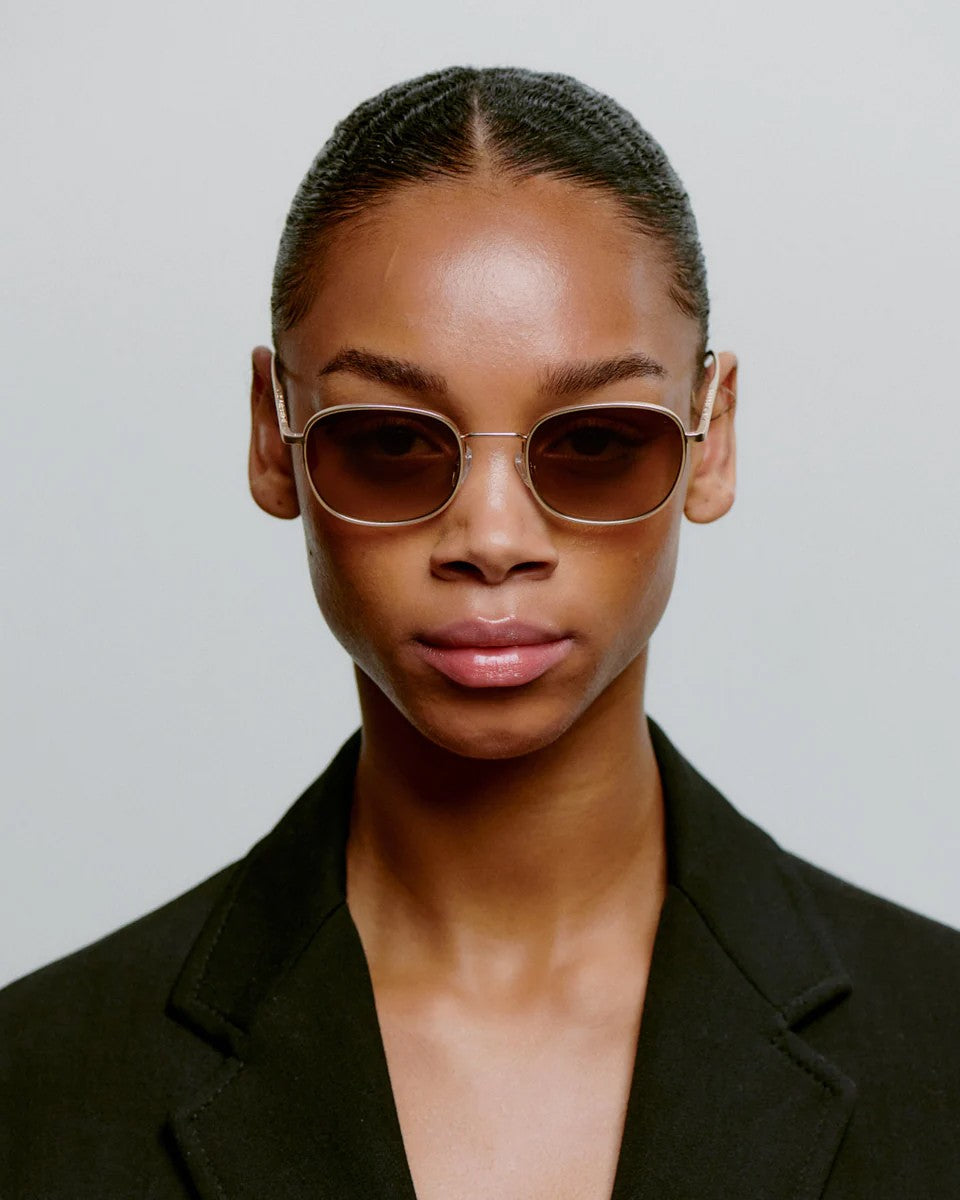 Hello Sunglasses - Matte Gold