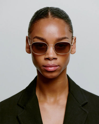 Hello Sunglasses - Matte Gold