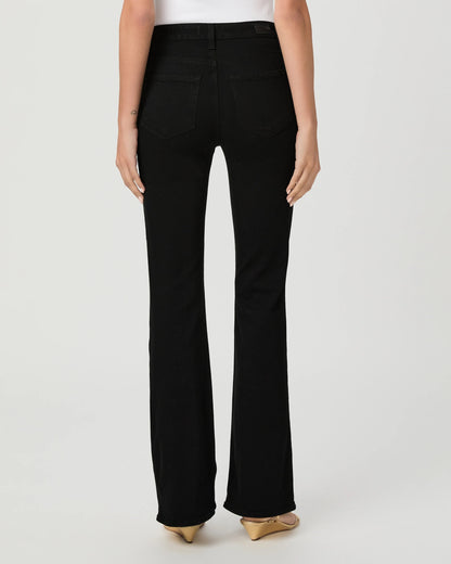 High Rise Laurel Canyon 32in Jeans - Black Shadow