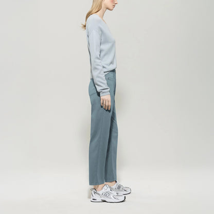 High Stretch Tapered Denim - Greyish Blue