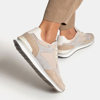 Antibes City Trainers - Beige/Grey